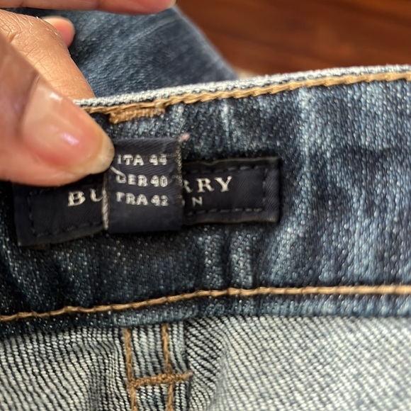 Authentic Burberry woman’s size 10 Jeans - Picture 15 of 16